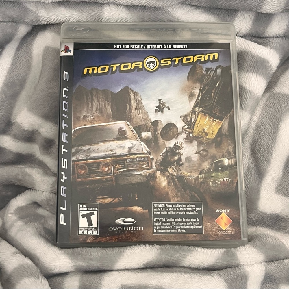 MotorStorm (PS3, 2007) PlayStation 3